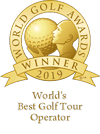 Awards, Associations, Memberships Awards-Worlds best golf tour operator 2019